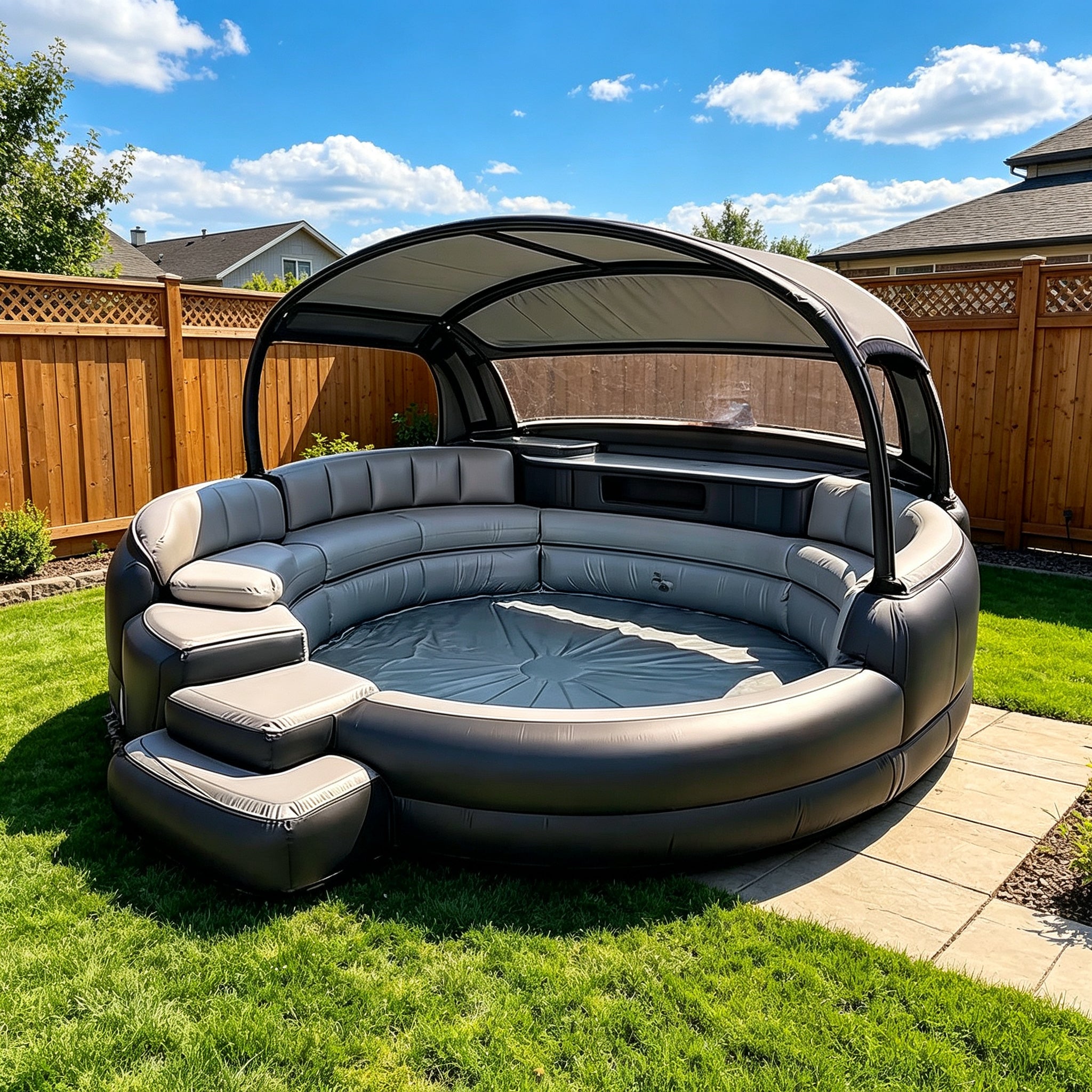 Luxury Large Multi-Person Inflatable Swimming Pool