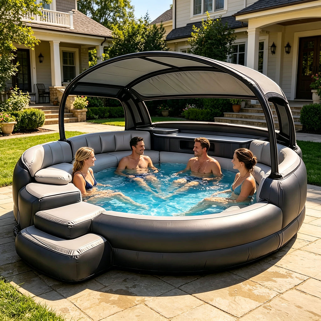 Luxury Large Multi-Person Inflatable Swimming Pool