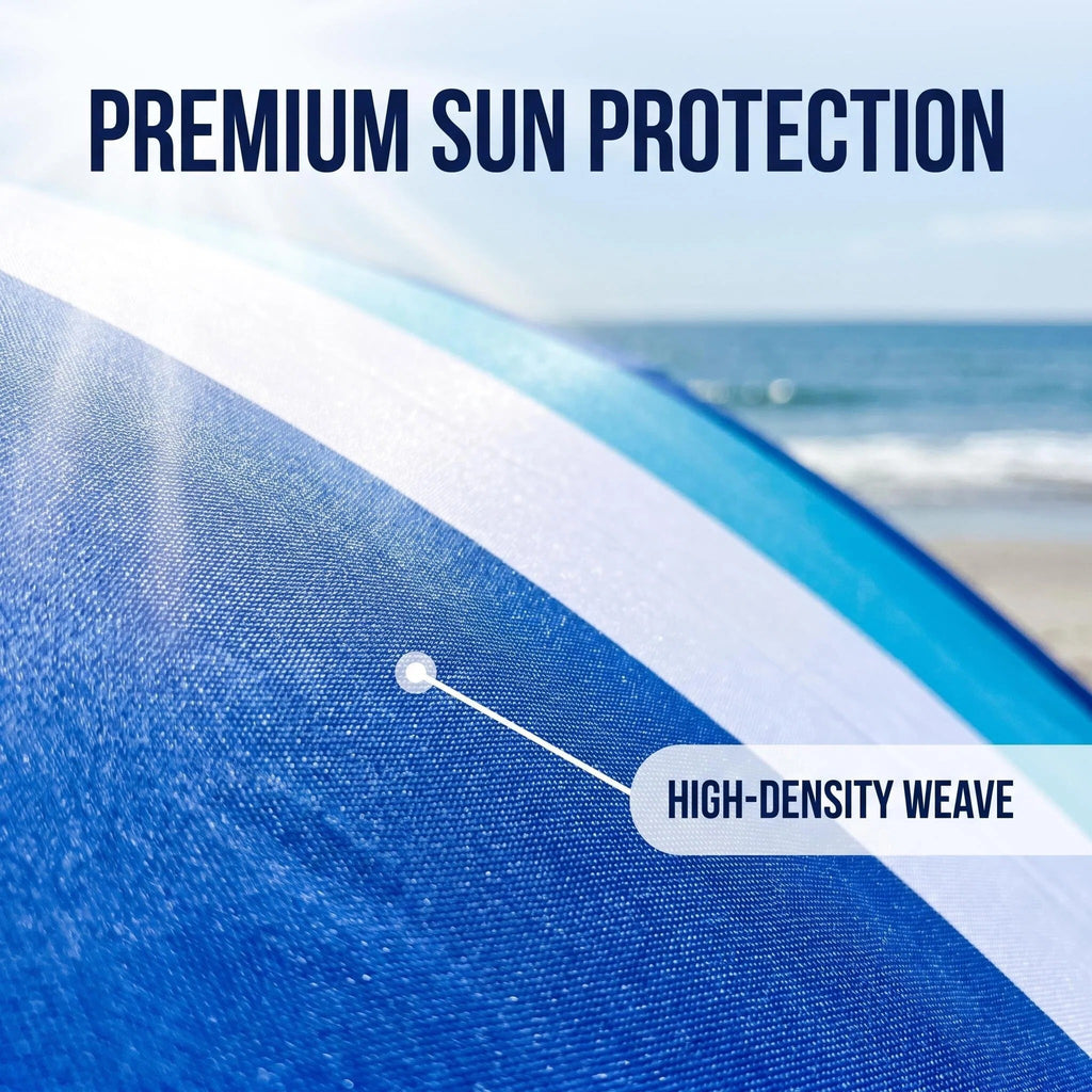 Wind Resistant Portable Beach Shade Canopy